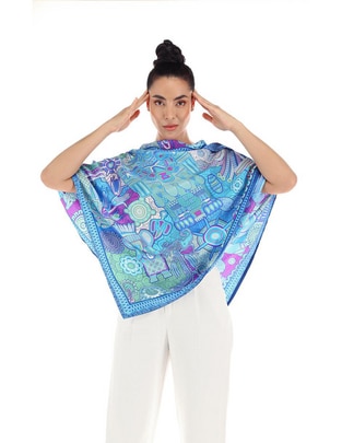Poncho Pineda Covalin para mujer 1
