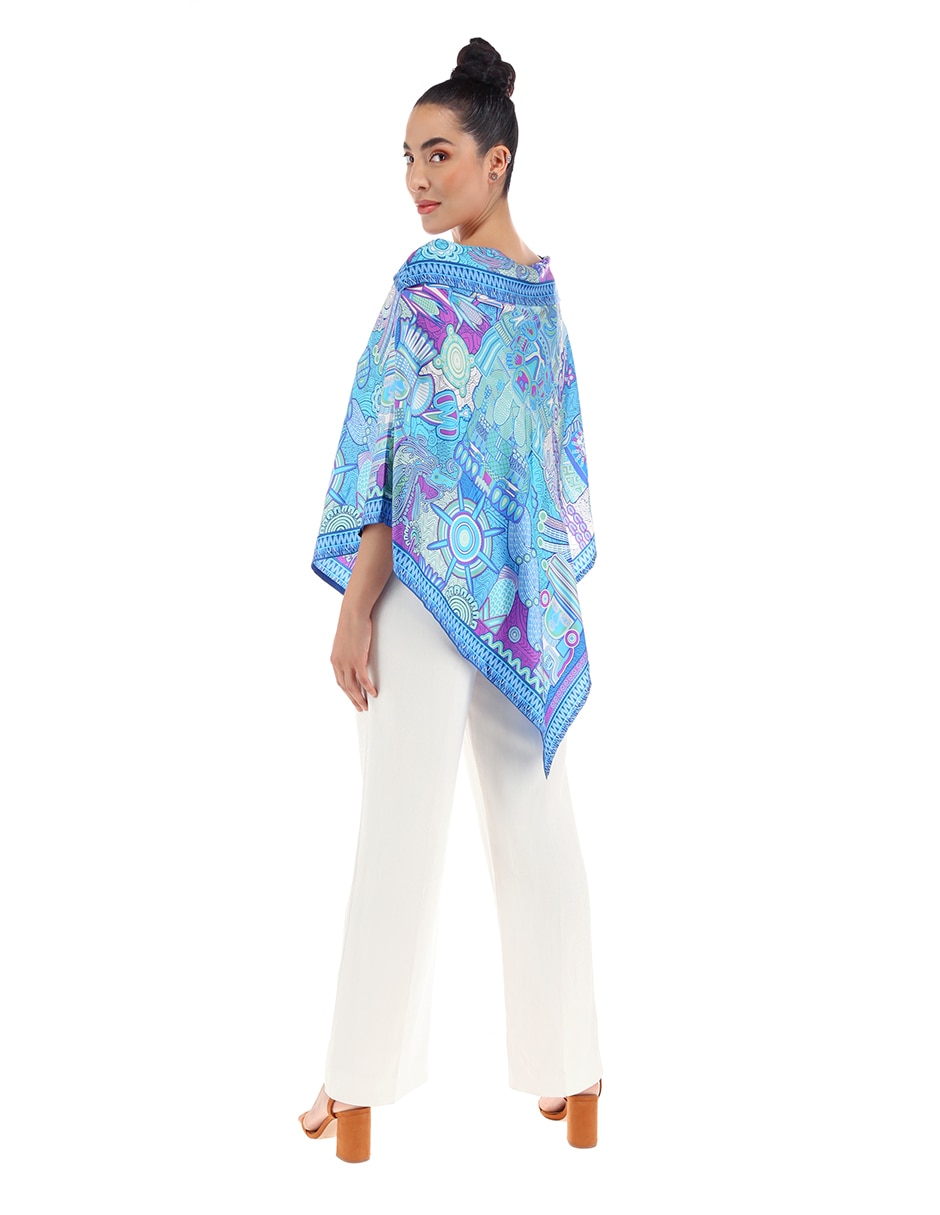 Poncho Pineda Covalin para mujer 2