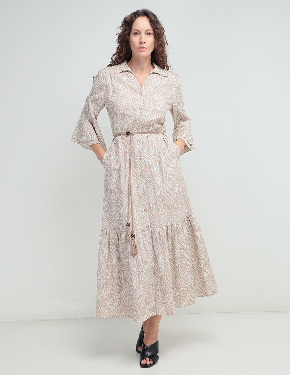 Vestido crop casual para mujer