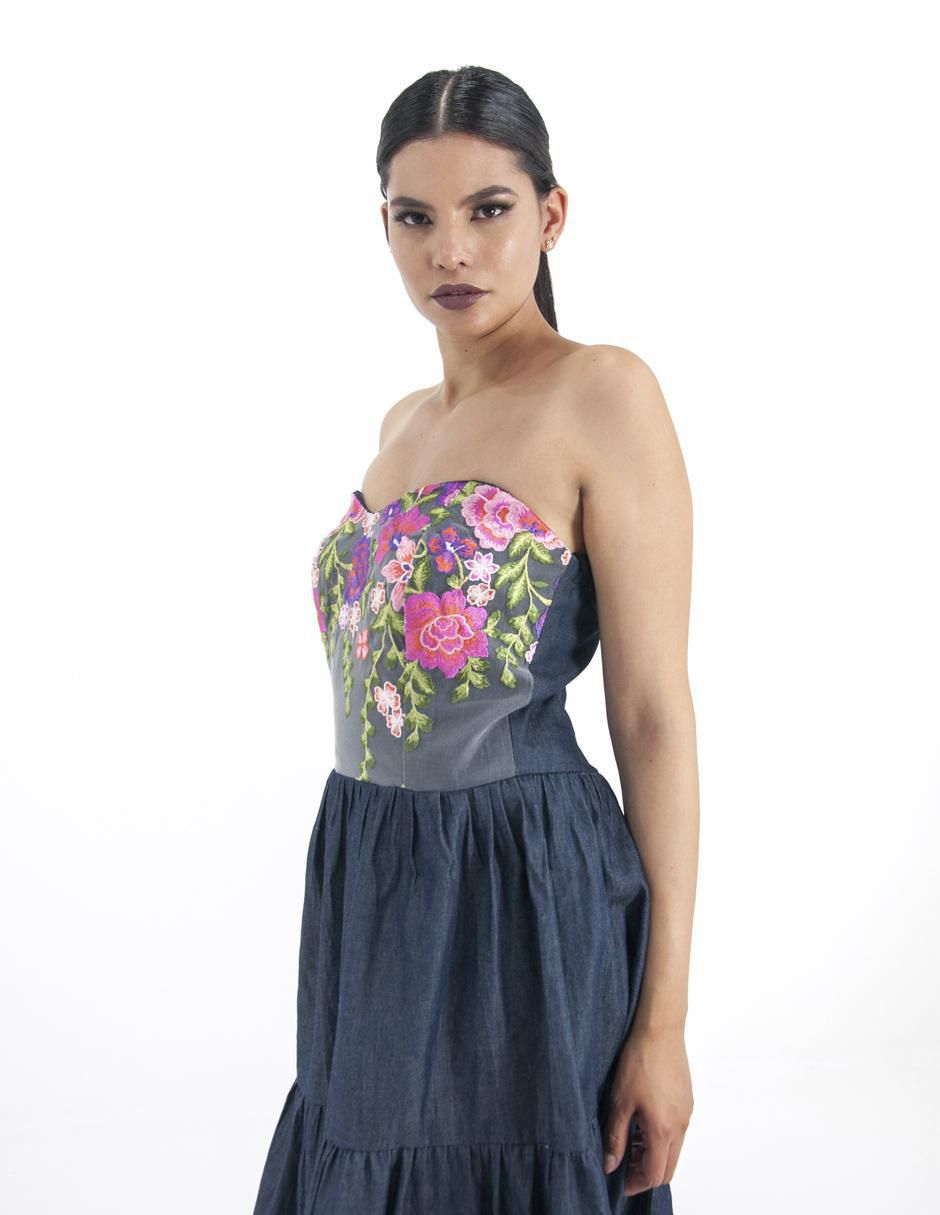 Vestido 3/4 casual w60 para mujer