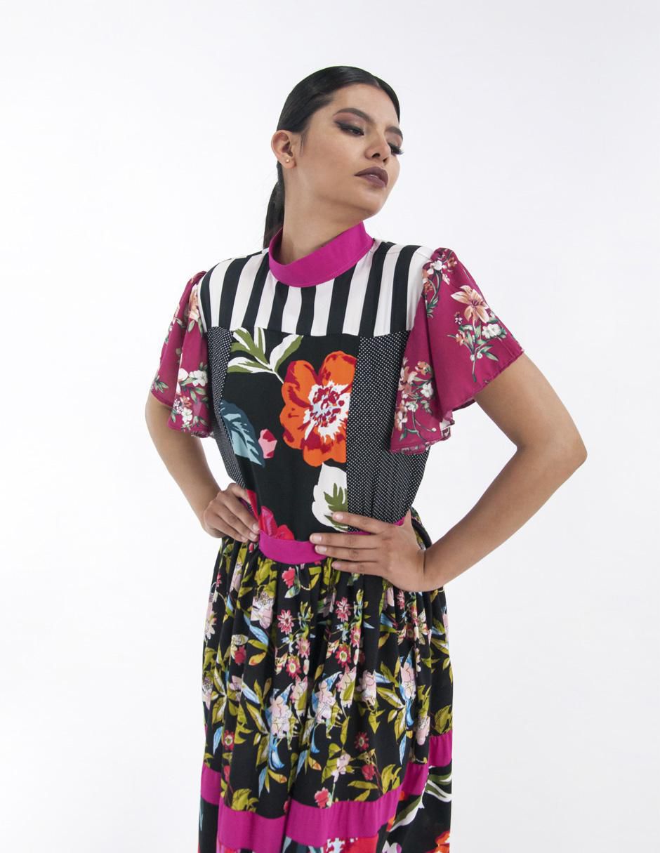 Vestido largo casual w62 para mujer 10