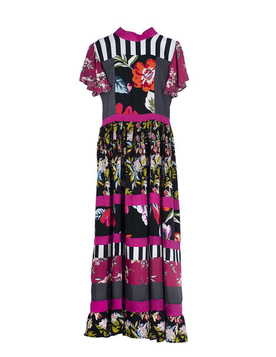 Vestido largo casual w62 para mujer 6