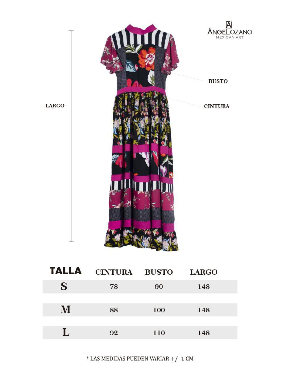 Vestido largo casual w62 para mujer 8