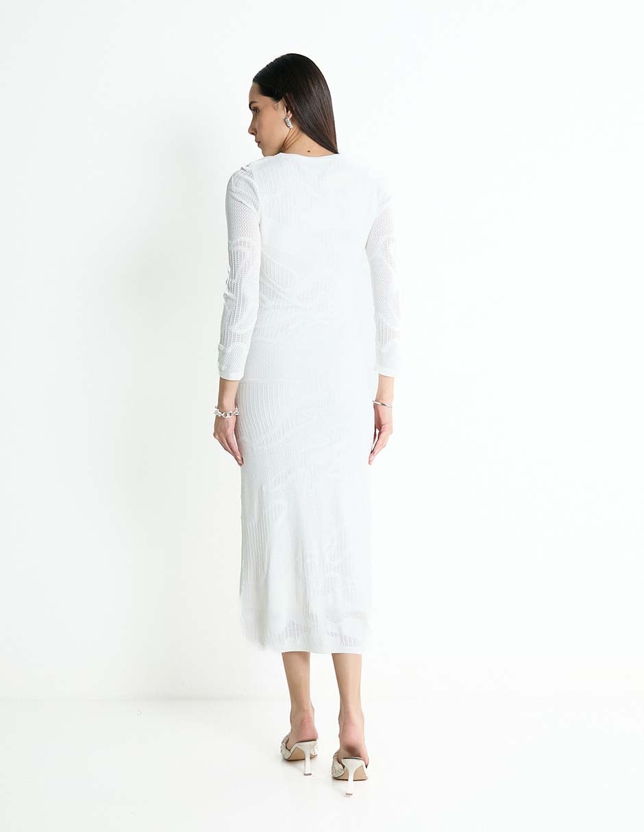 Vestido midi formal para mujer 5
