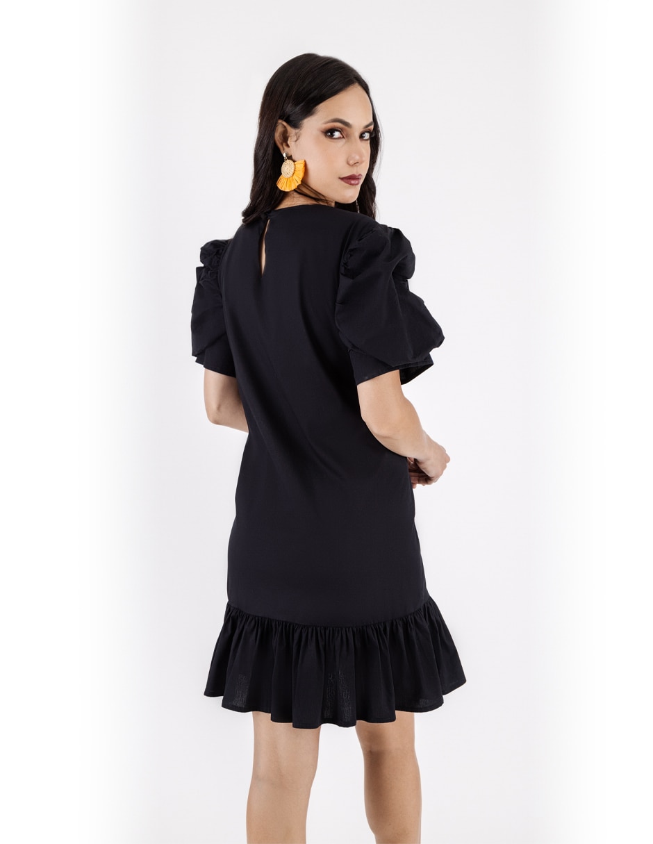 Vestido corto casual para mujer