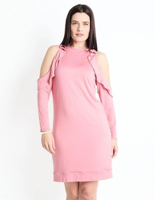 Vestido corto casual para mujer