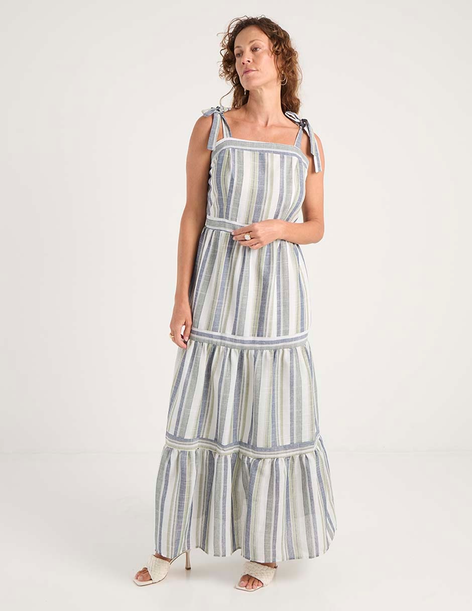 Vestido maxi casual para mujer 8