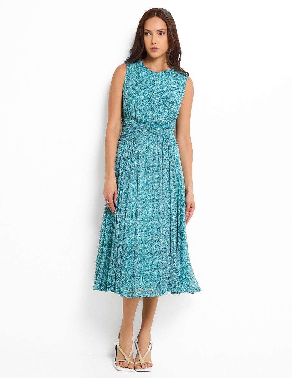 Vestido midi casual para mujer