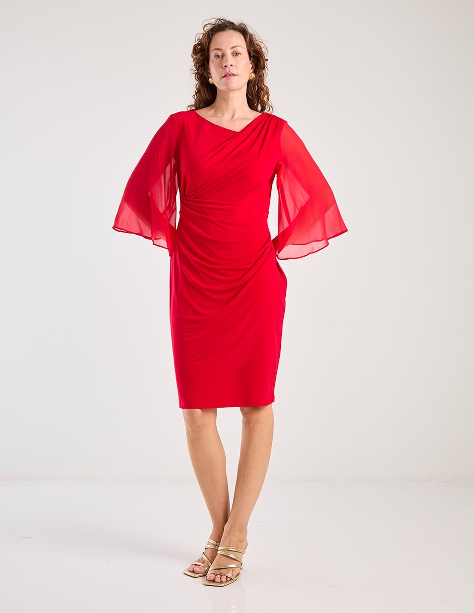 Vestido a la rodilla formal para mujer 6