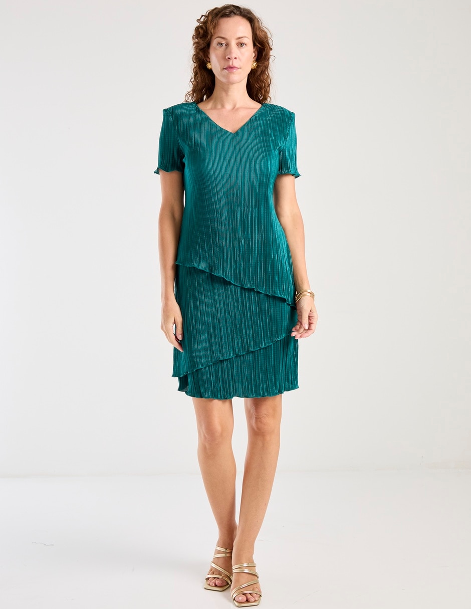 Vestido a la rodilla formal para mujer 1