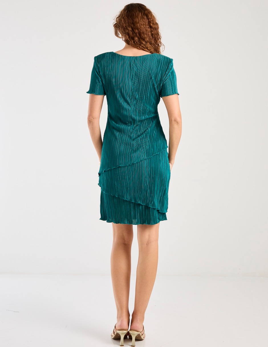 Vestido a la rodilla formal para mujer 5