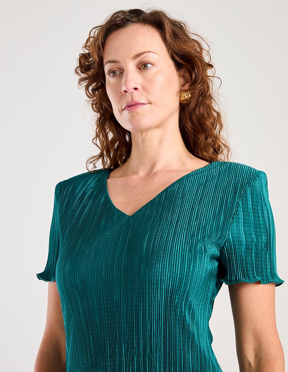 Vestido a la rodilla formal para mujer 7