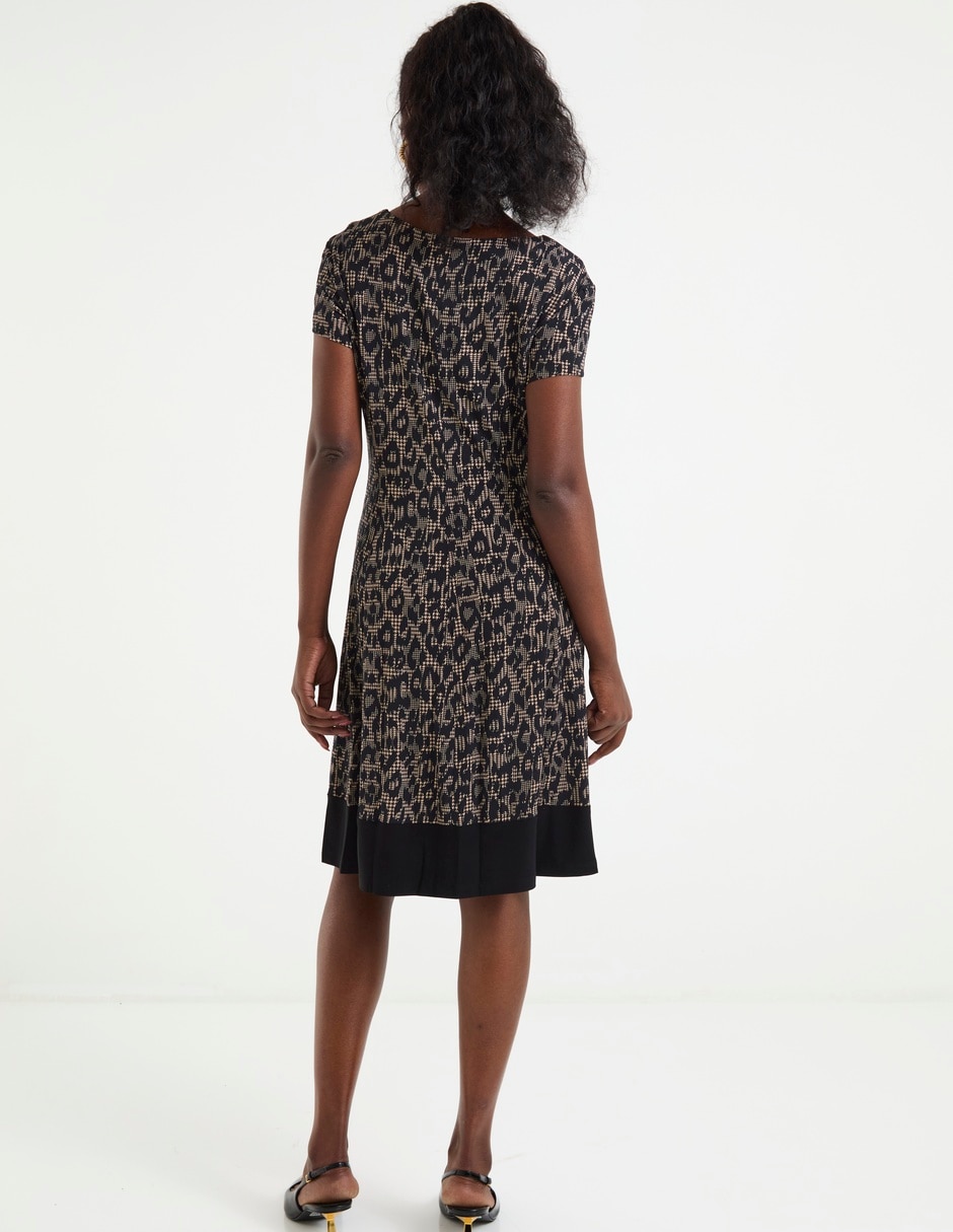 Vestido a la rodilla formal para mujer
