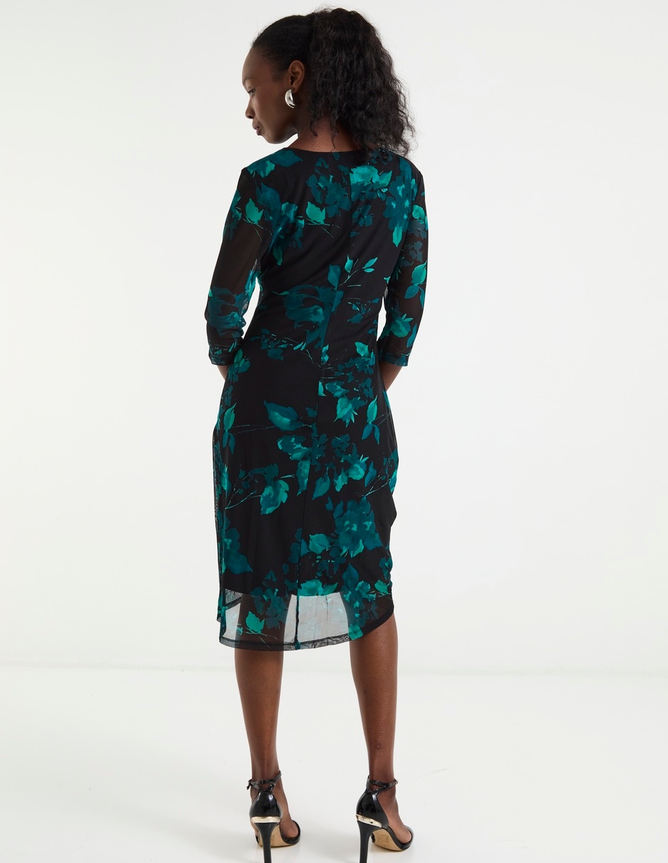 Vestido a la rodilla casual para mujer 5