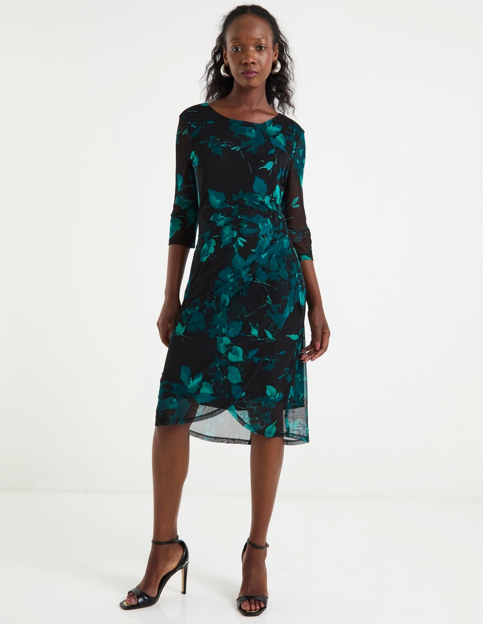 Vestido a la rodilla casual para mujer 6