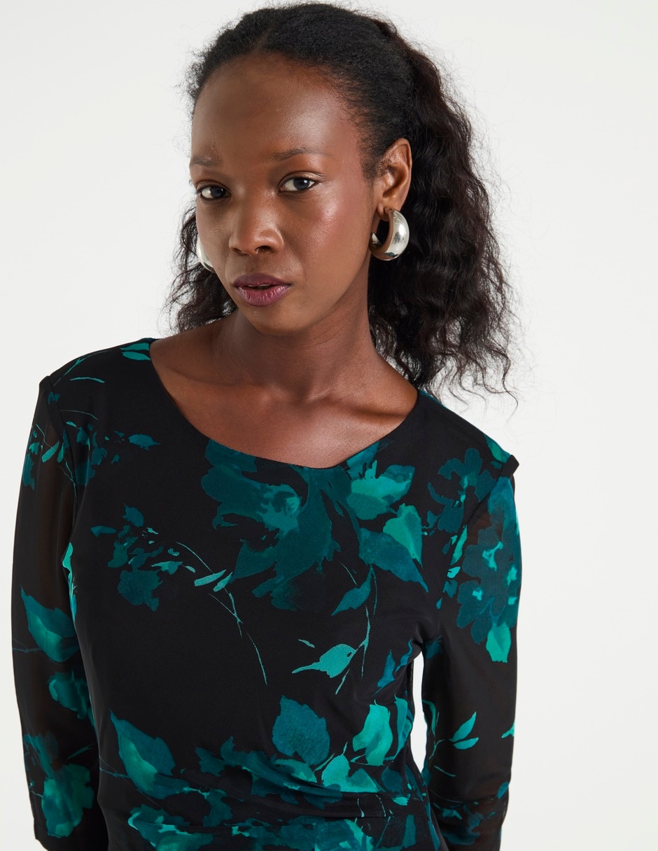 Vestido a la rodilla casual para mujer 7