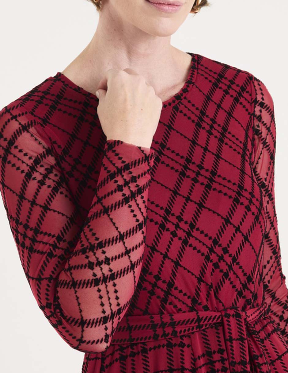 Vestido crop formal para mujer