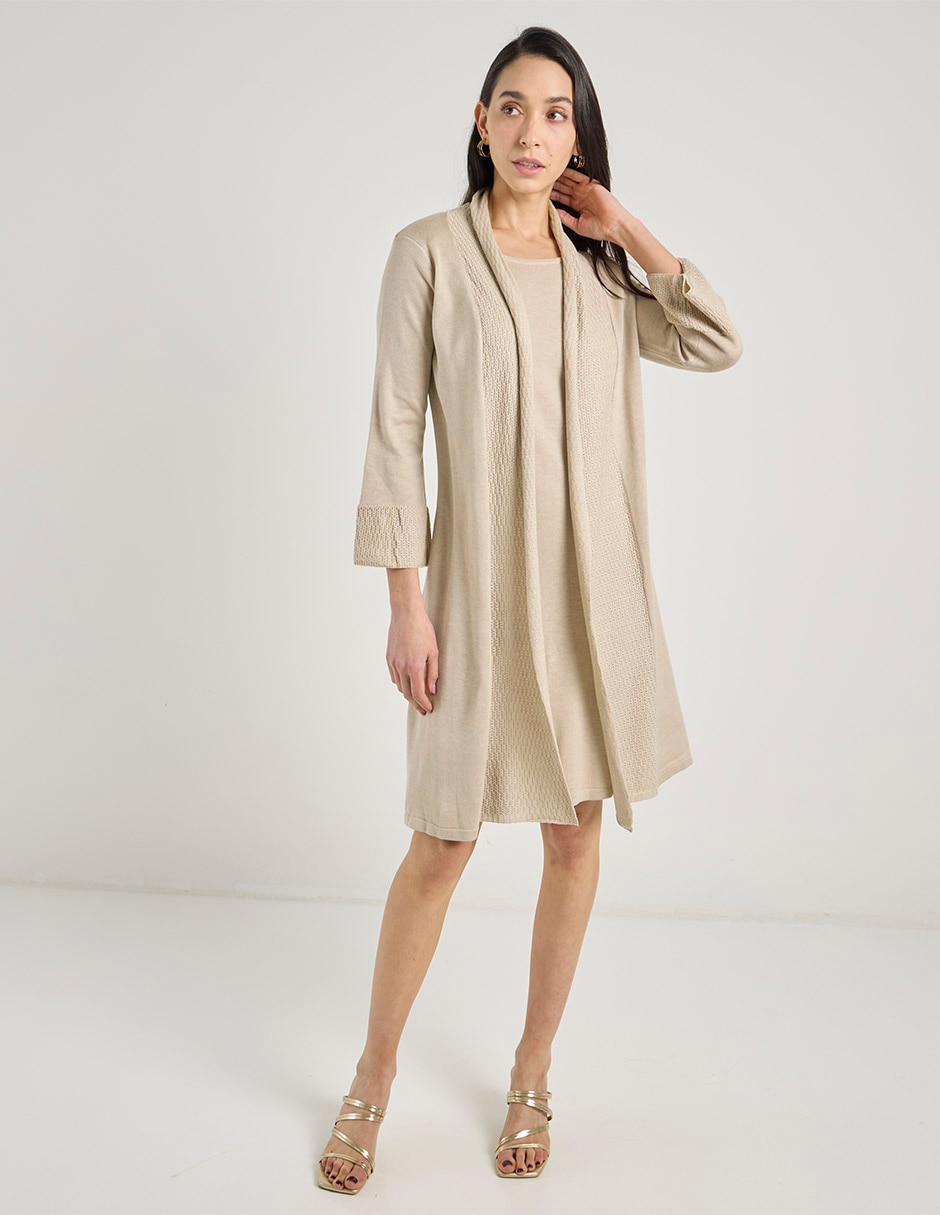 Vestido corto formal para mujer