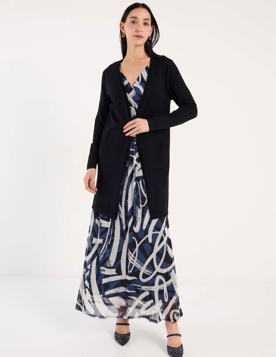 Vestido largo formal para mujer 6