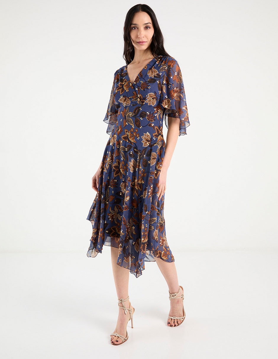 Vestido midi casual para mujer 1