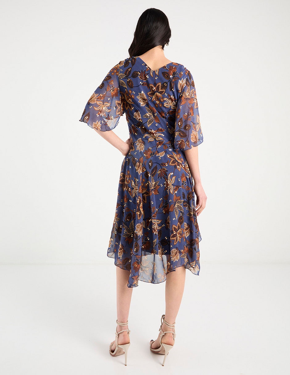Vestido midi casual para mujer 11