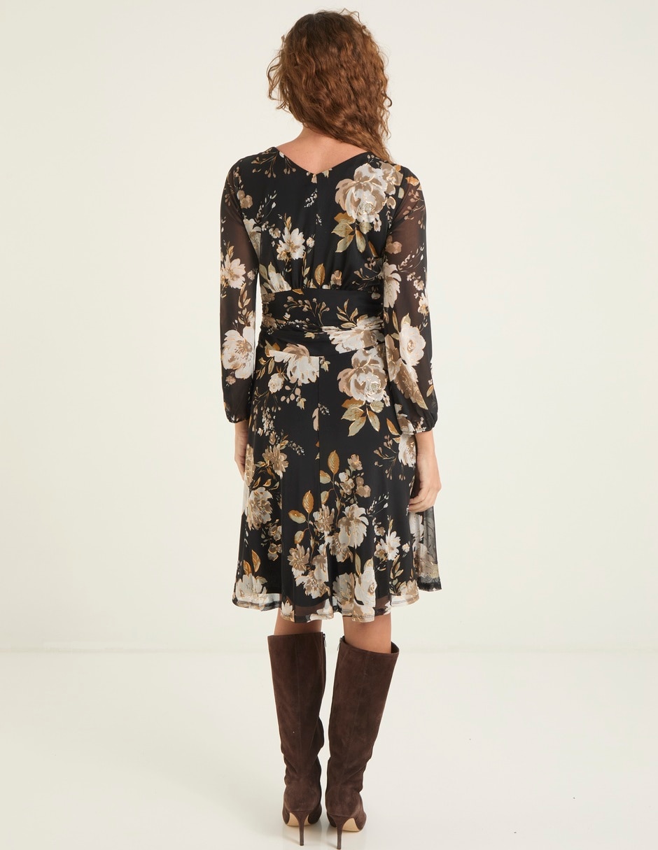 Vestido a la rodilla casual para casual 5