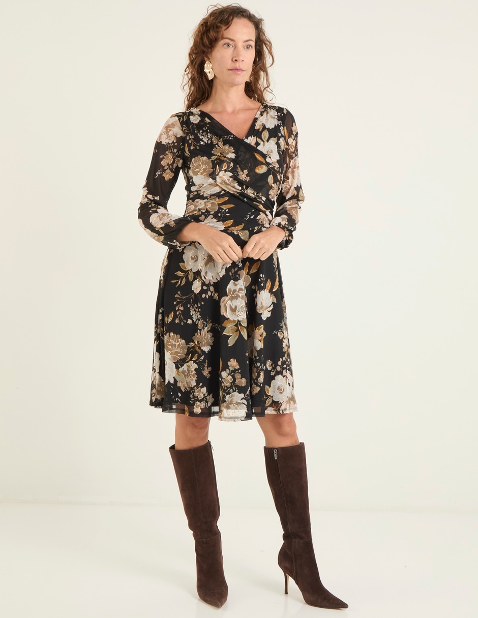 Vestido a la rodilla casual para casual 6