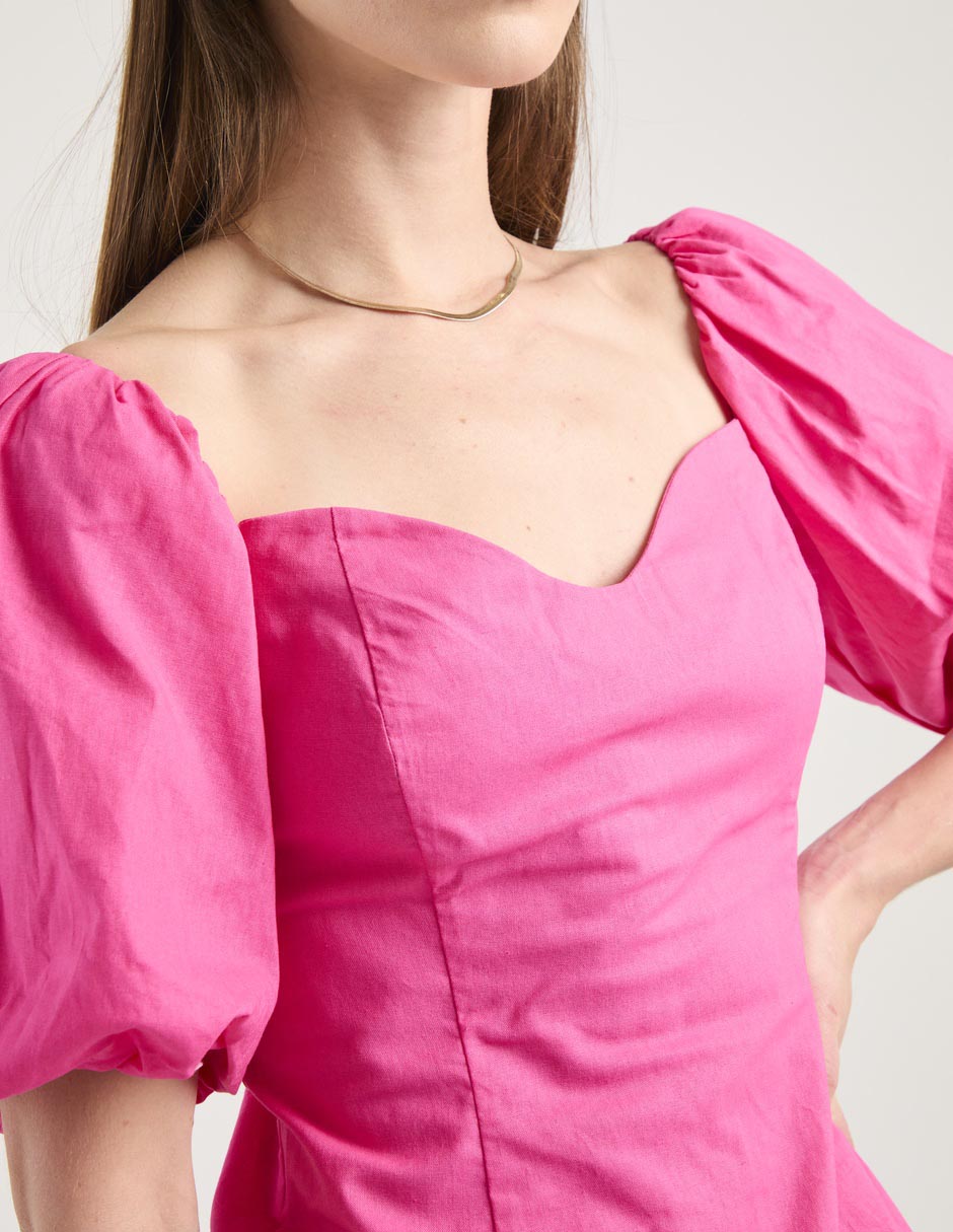 Vestido globo mujer 4