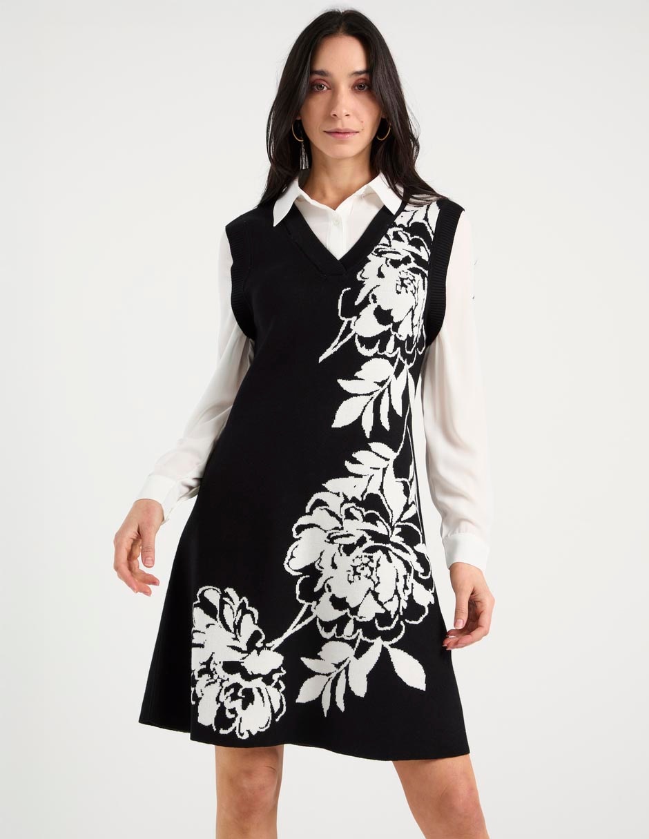 Vestido corto formal para mujer 1