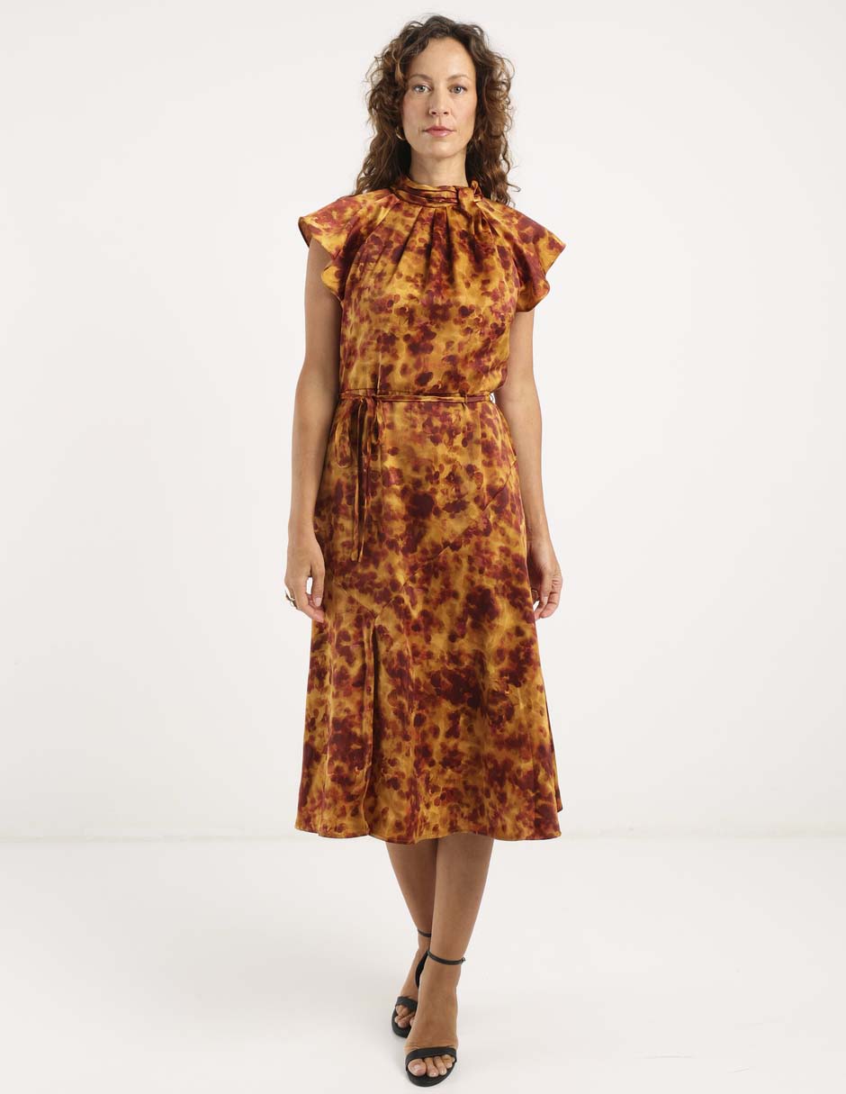 Vestido midi casual para mujer 1