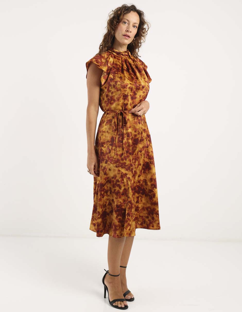 Vestido midi casual para mujer 8