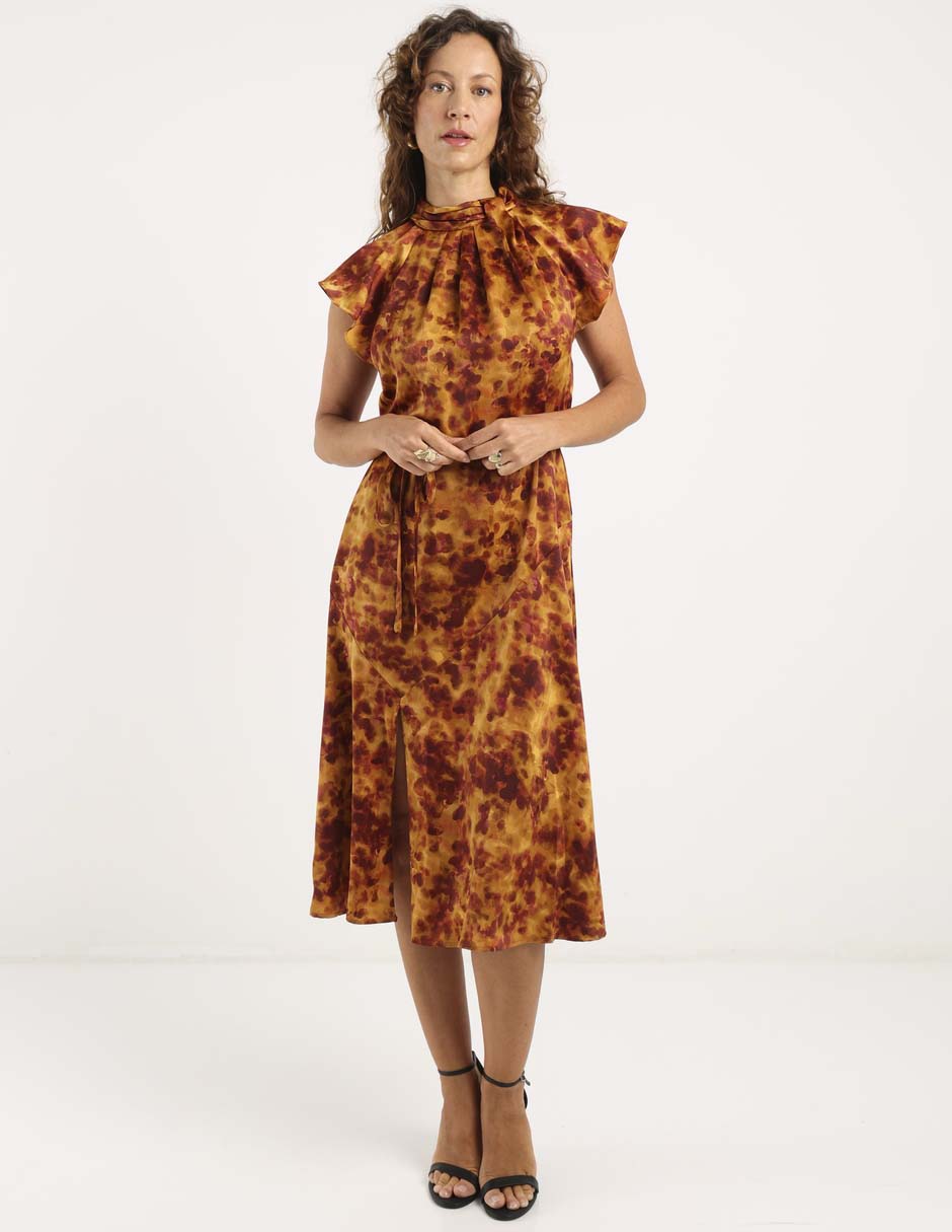 Vestido midi casual para mujer 9
