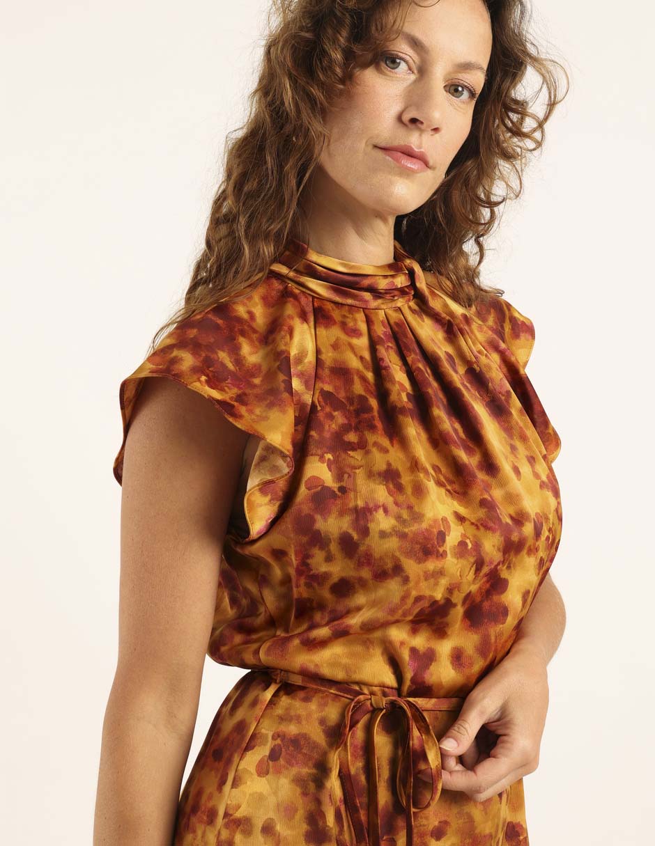 Vestido midi casual para mujer 10