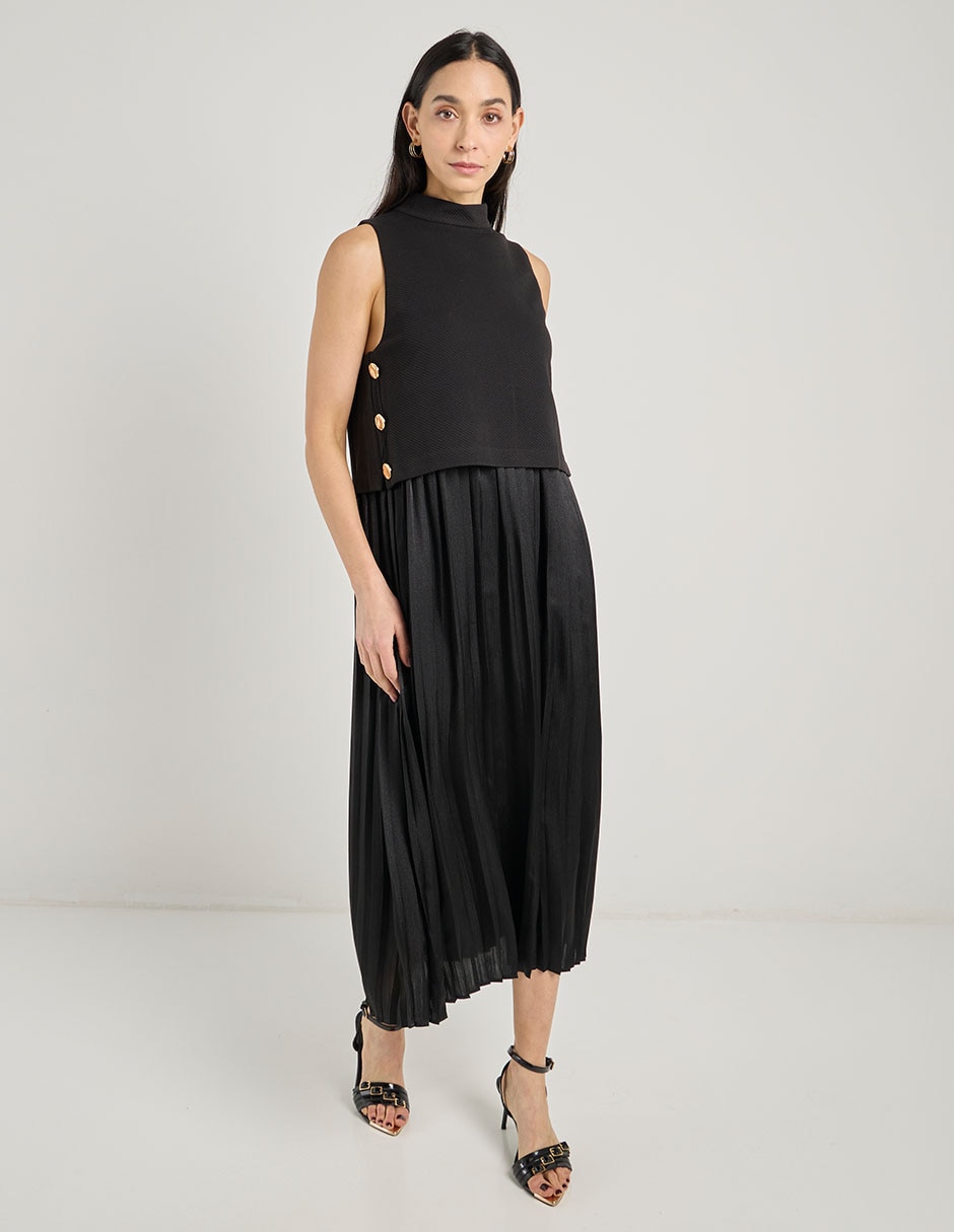 Vestido midi formal para mujer 7