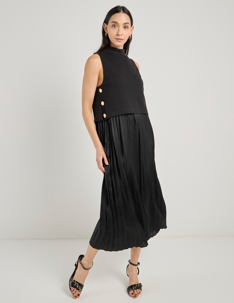 Vestido midi formal para mujer 8