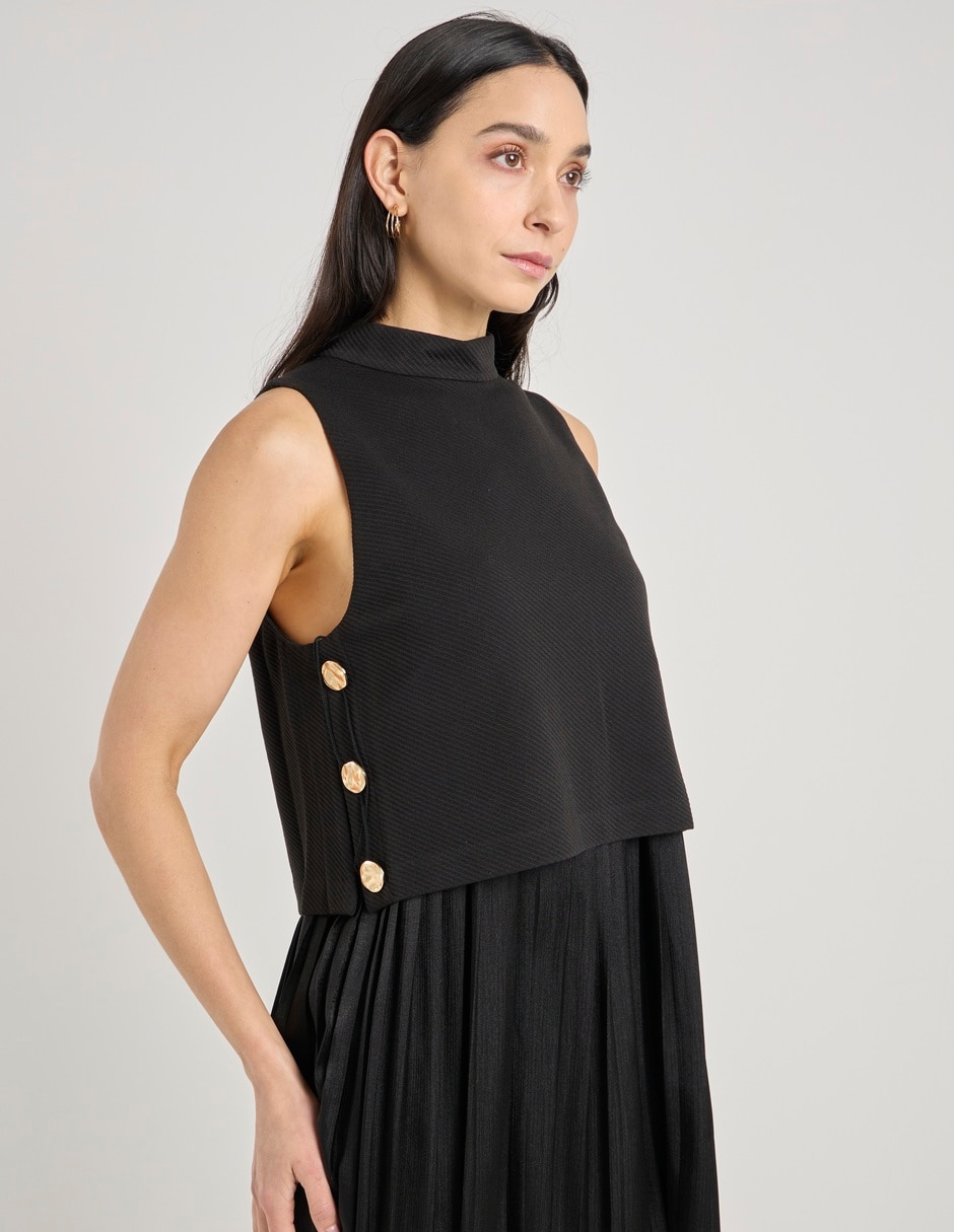 Vestido midi formal para mujer 9