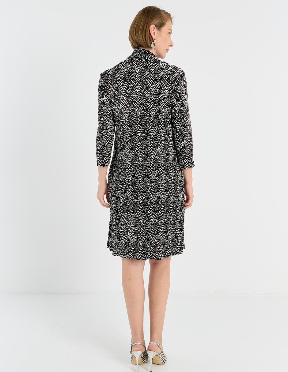 Vestido a la rodilla casual para mujer