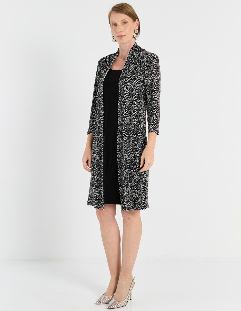Vestido a la rodilla casual para mujer
