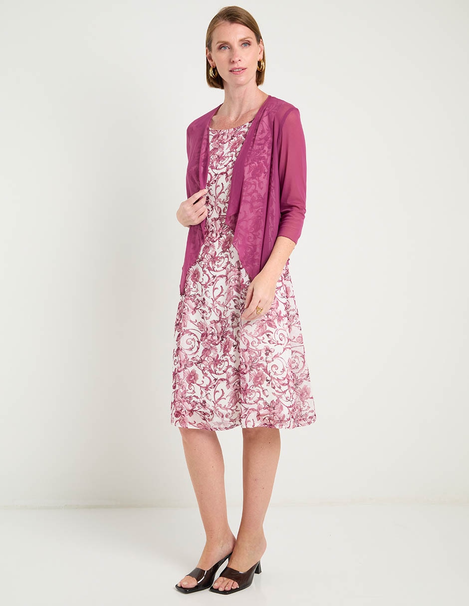 Vestido 3/4 casual para mujer 7