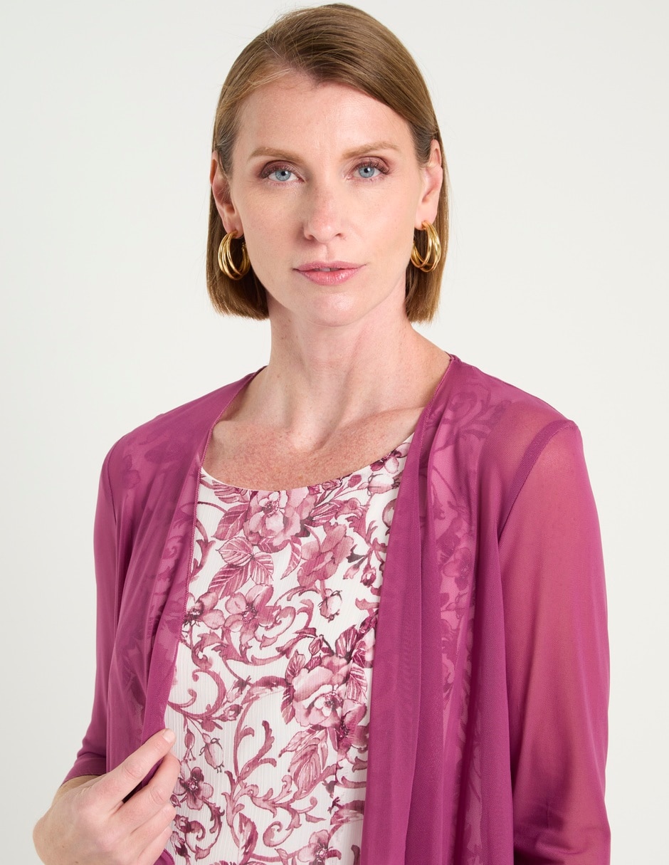 Vestido 3/4 casual para mujer 9