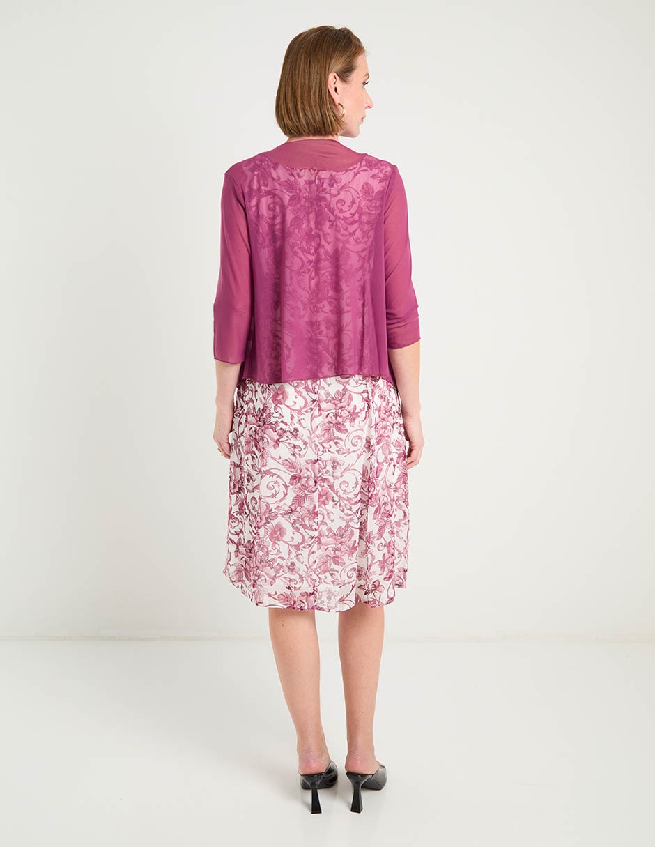 Vestido 3/4 casual para mujer 11