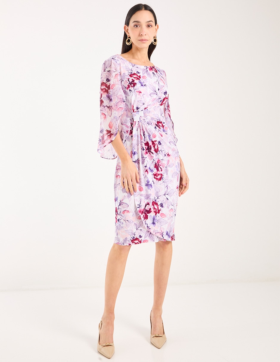 Vestido 3/4 casual para mujer