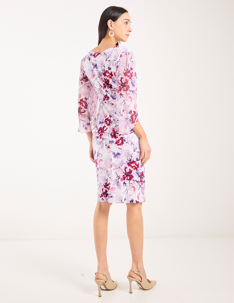 Vestido 3/4 casual para mujer