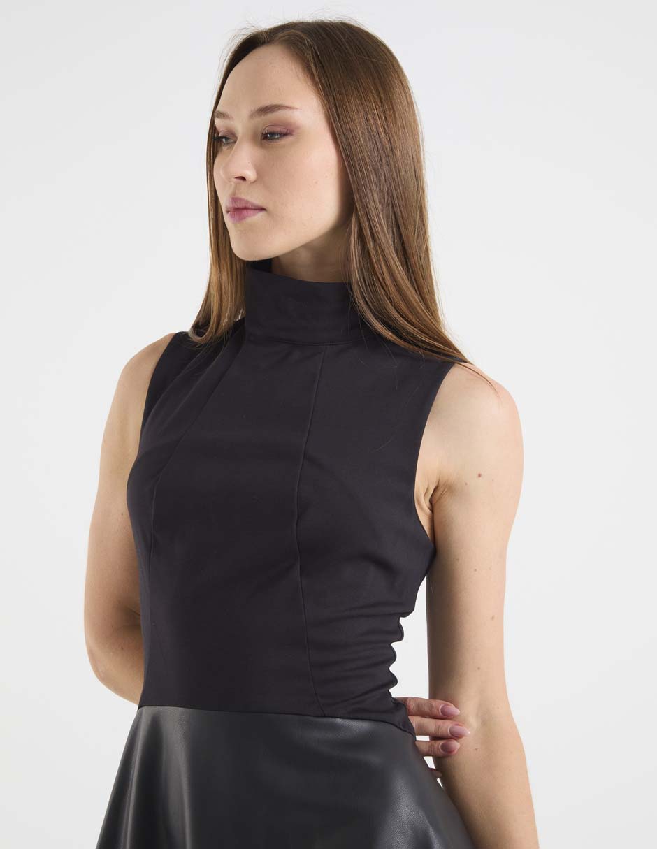 Vestido a la rodilla casual para mujer 7