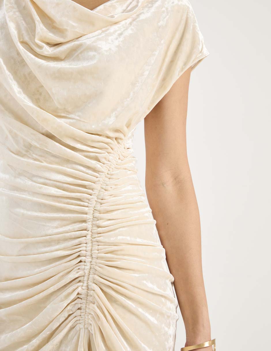 Vestido a la rodilla formal para mujer 7