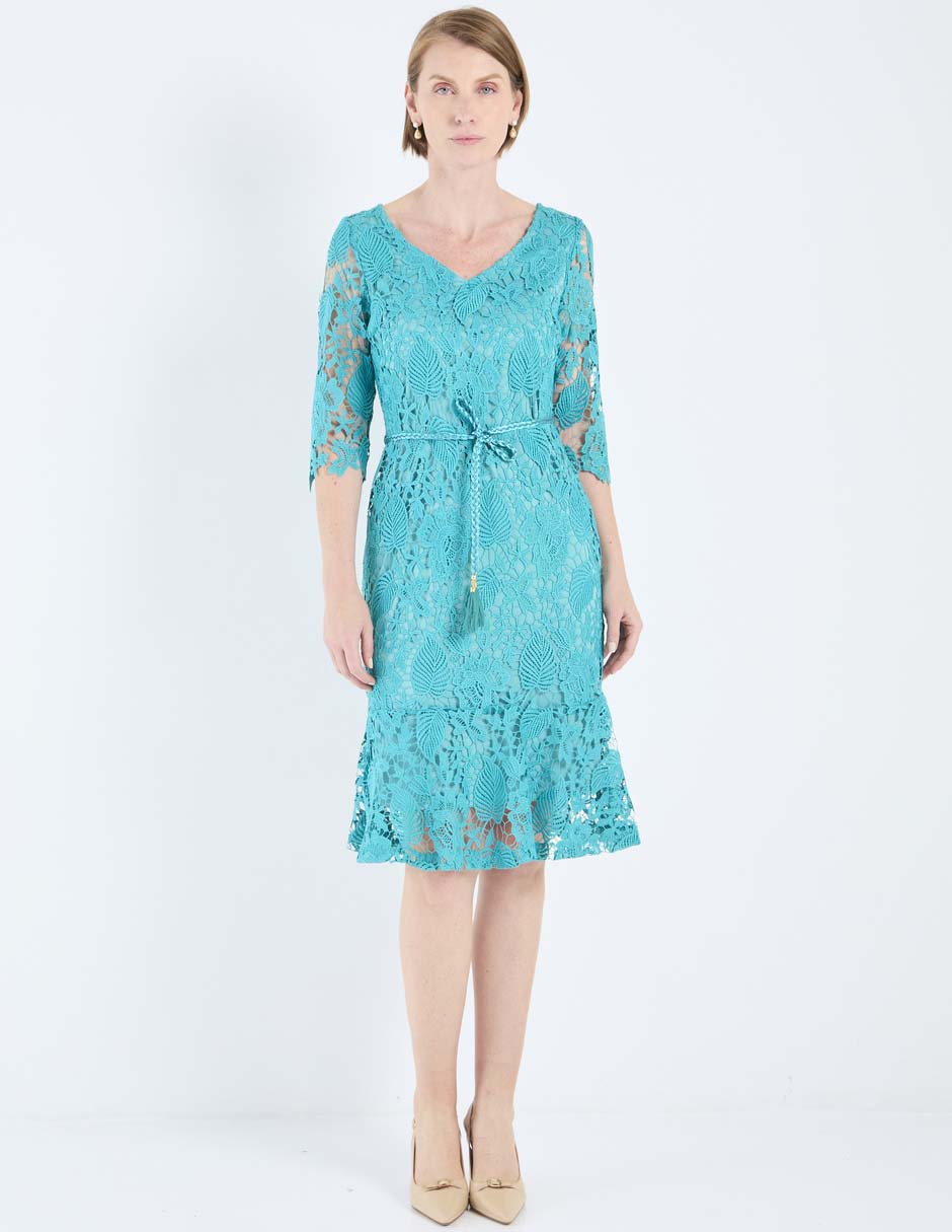 Vestido a la rodilla casual para mujer 6