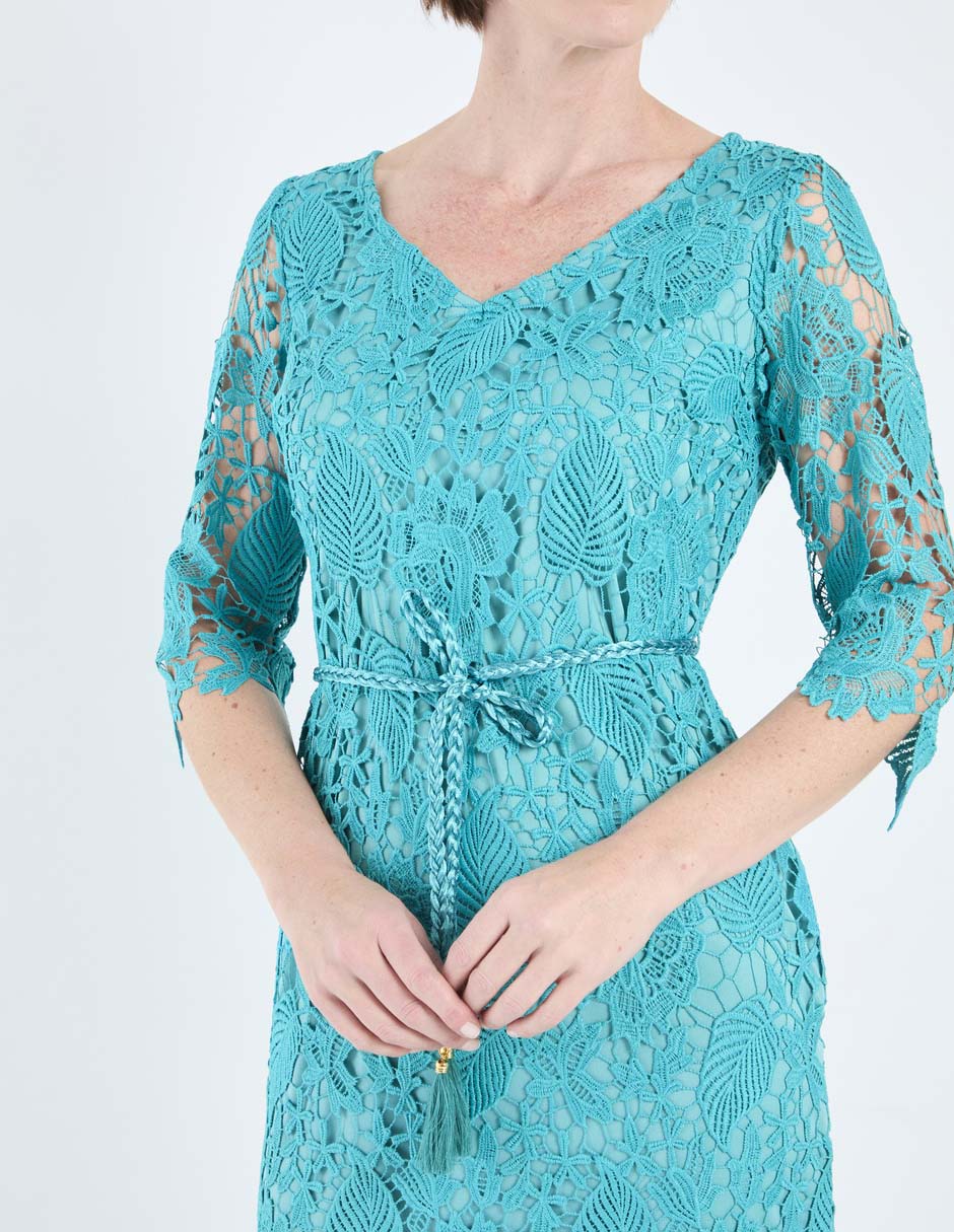 Vestido a la rodilla casual para mujer 7