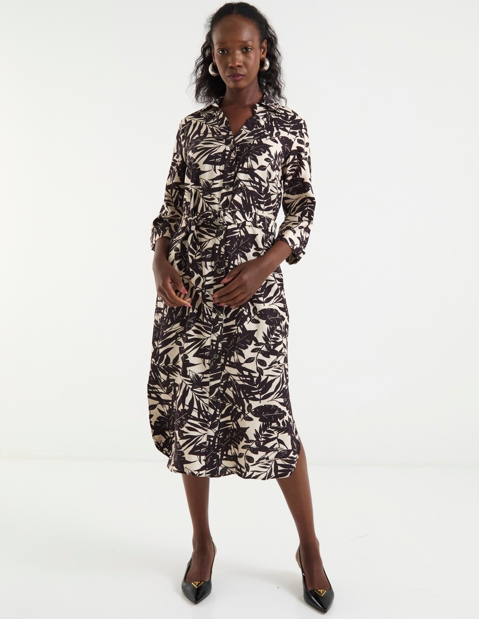 Vestido 3/4 casual para mujer 6