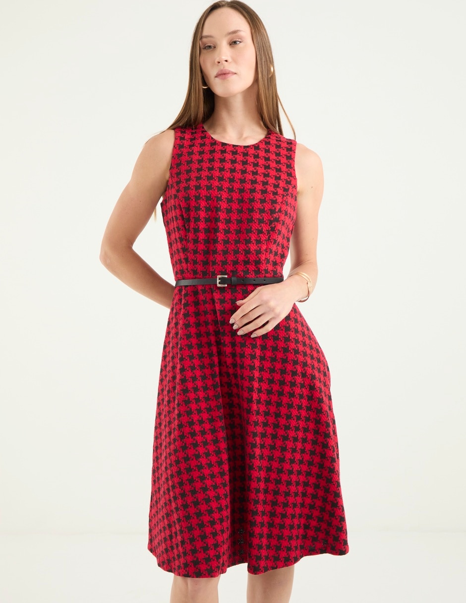 Vestido a la rodilla casual para mujer 1