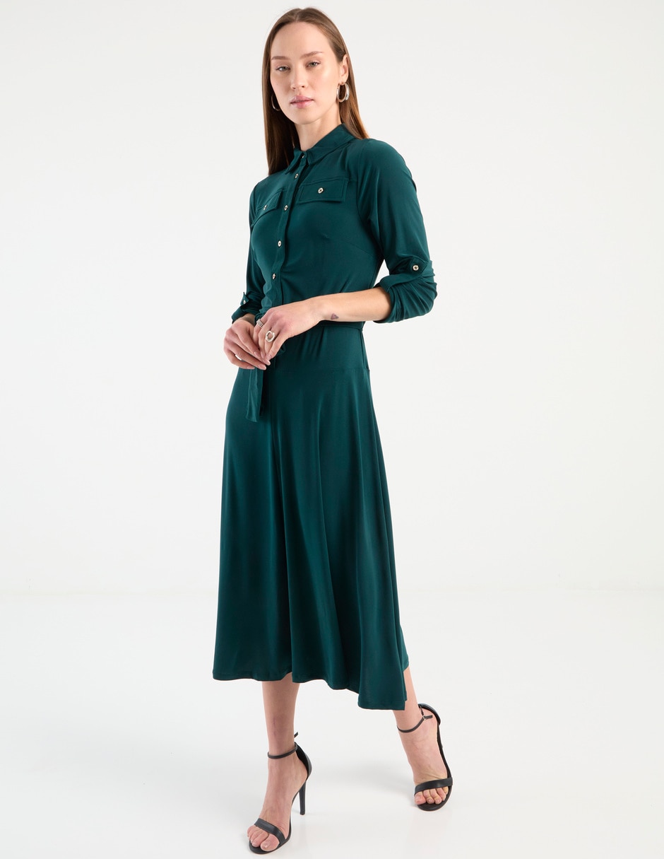 Vestido largo casual para mujer 1